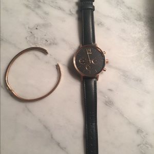 MVMT Accessories - MVMT Rose Gold watch and bangle MVMT Accessories - MVMT Rose Gold watch and bangle